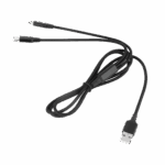 Кабель USB A - Cabletech KPO3944 USB C/Lightning (2 в 1) 1 м - Зображення 2