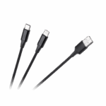 Кабель USB A - Cabletech KPO3944 USB C/Lightning (2 в 1) 1 м