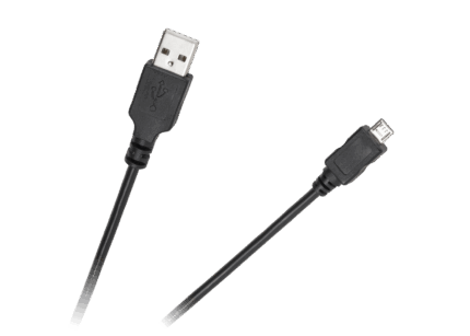 Кабель CA-101 KPO3874-1 з штекером USB типу A - штекером micro USB