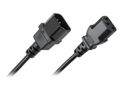 Подовжувач кабелю Cabletech KPO2770-0.5 живлення комп'ютера змінного струму
