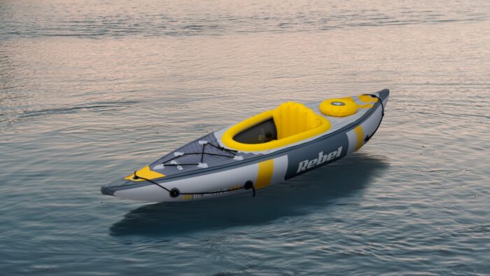 Надувний каяк Rebel RBA-4515 ACTIVE 282x90x43, комплект - Зображення 14