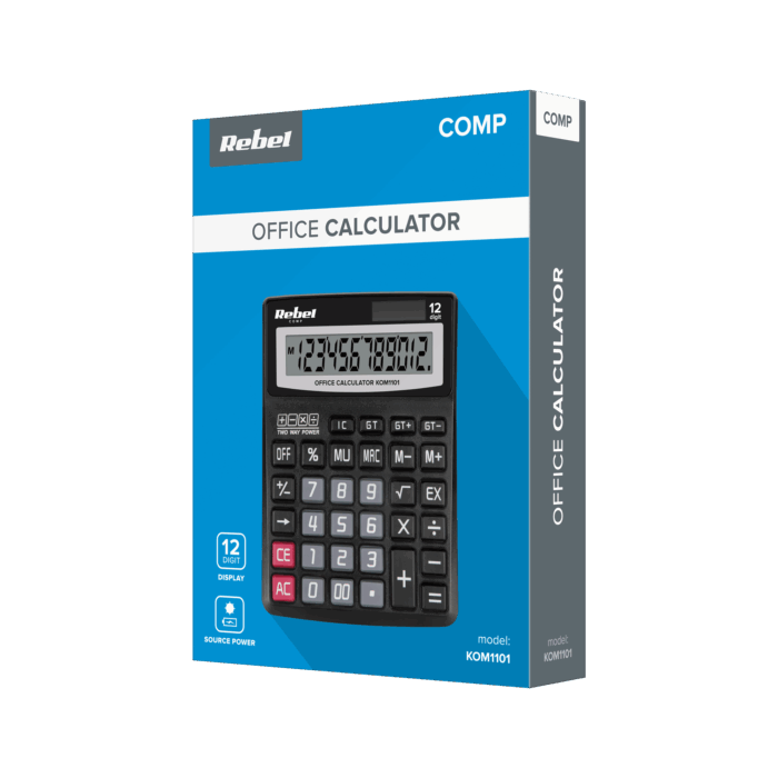 Офісний калькулятор Rebel KOM1101 OC-100 - Зображення 5