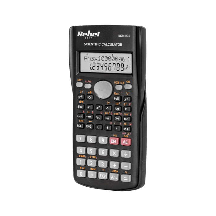 Науковий калькулятор Rebel KOM1102 SC-200 - Зображення 3