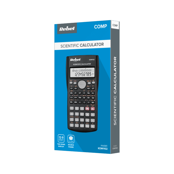 Науковий калькулятор Rebel KOM1102 SC-200 - Зображення 6