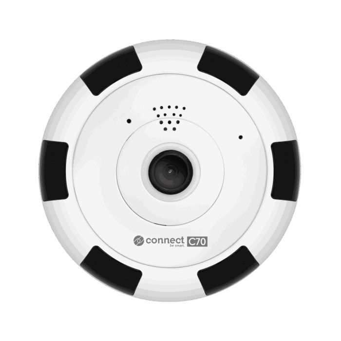 Внутрішня Wi-Fi Krüger&matz KM2211 камера Connect C70 Tuya FishEye - Зображення 3