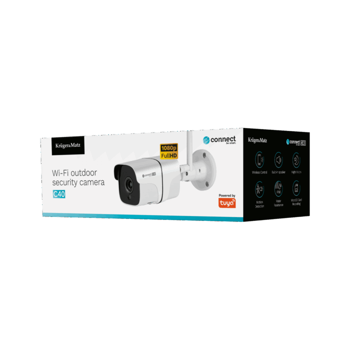 Вулична Wi-Fi Krüger&matz KM2208 камера Connect C40 Tuya - Зображення 8