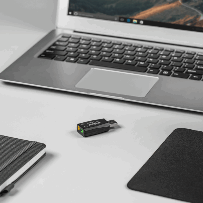 Звукова карта Rebel KOM0638 USB 5.1 - Зображення 3