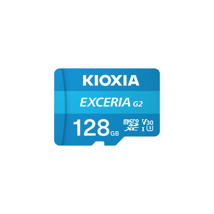 Карта пам'яті Kioxia KIO-LMEX2L128GG2 microSD 128 ГБ UHS-I U1 з адаптером - Зображення 2