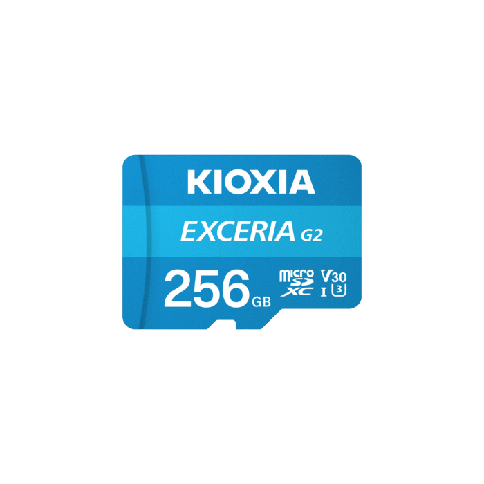 Карта пам'яті Kioxia KIO-LMEX2L256GG2 microSD 256 ГБ UHS-I U1 з адаптером - Зображення 2
