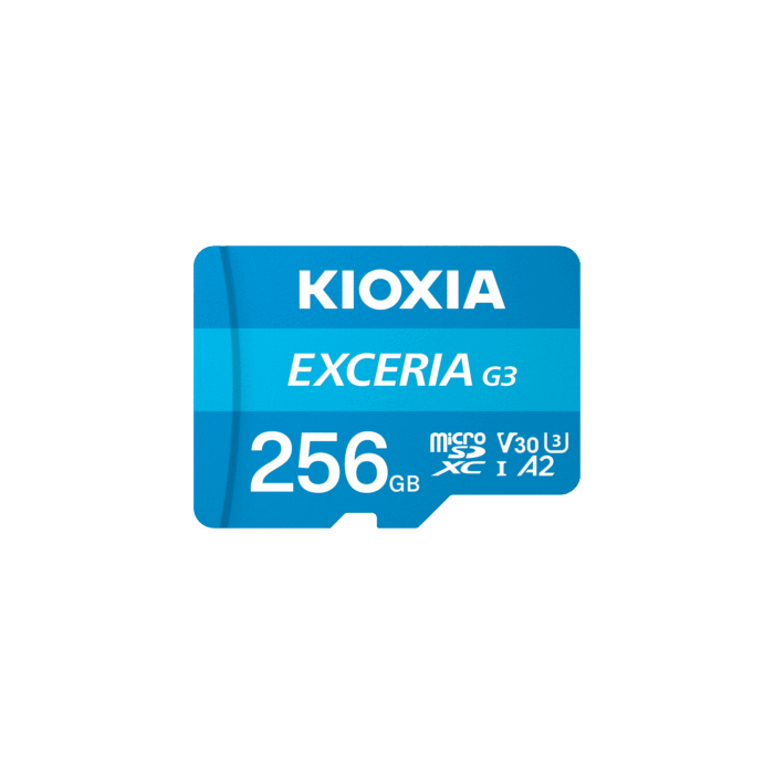 Карта пам'яті Kioxia KIO-LMEX3L256GG2 microSD 256 ГБ UHS-I U1 з адаптером - Зображення 2