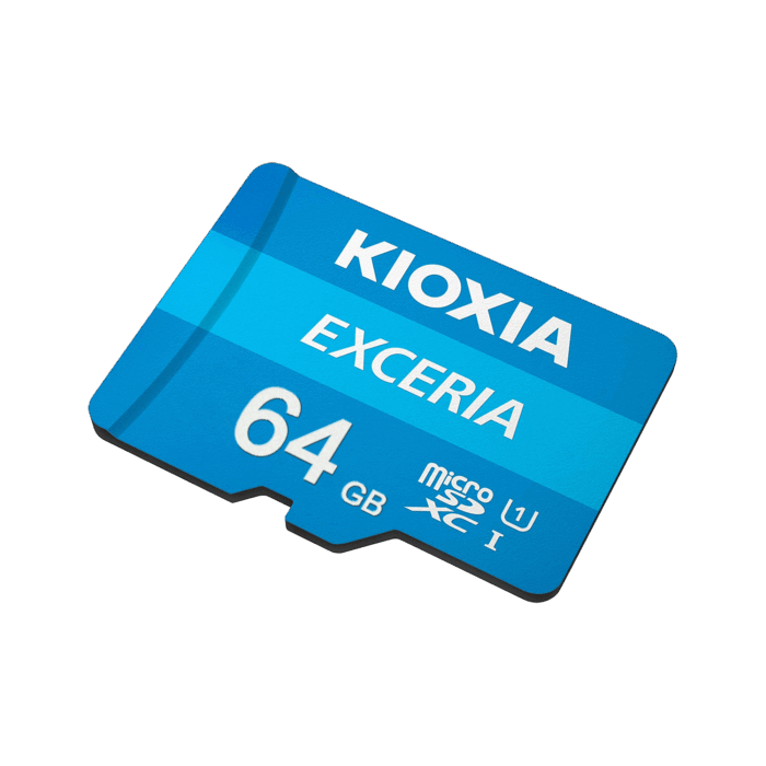 Карта пам'яті Kioxia KIO-LMEX1L064GG2 microSD 64 ГБ UHS-I U1 з адаптером - Зображення 2