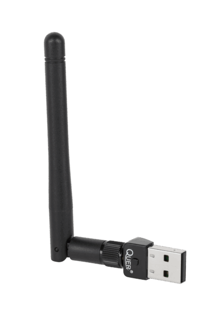 Мережева карта WiFi 802.11 b/g/n USB-адаптер Rebel KOM0640 з антеною