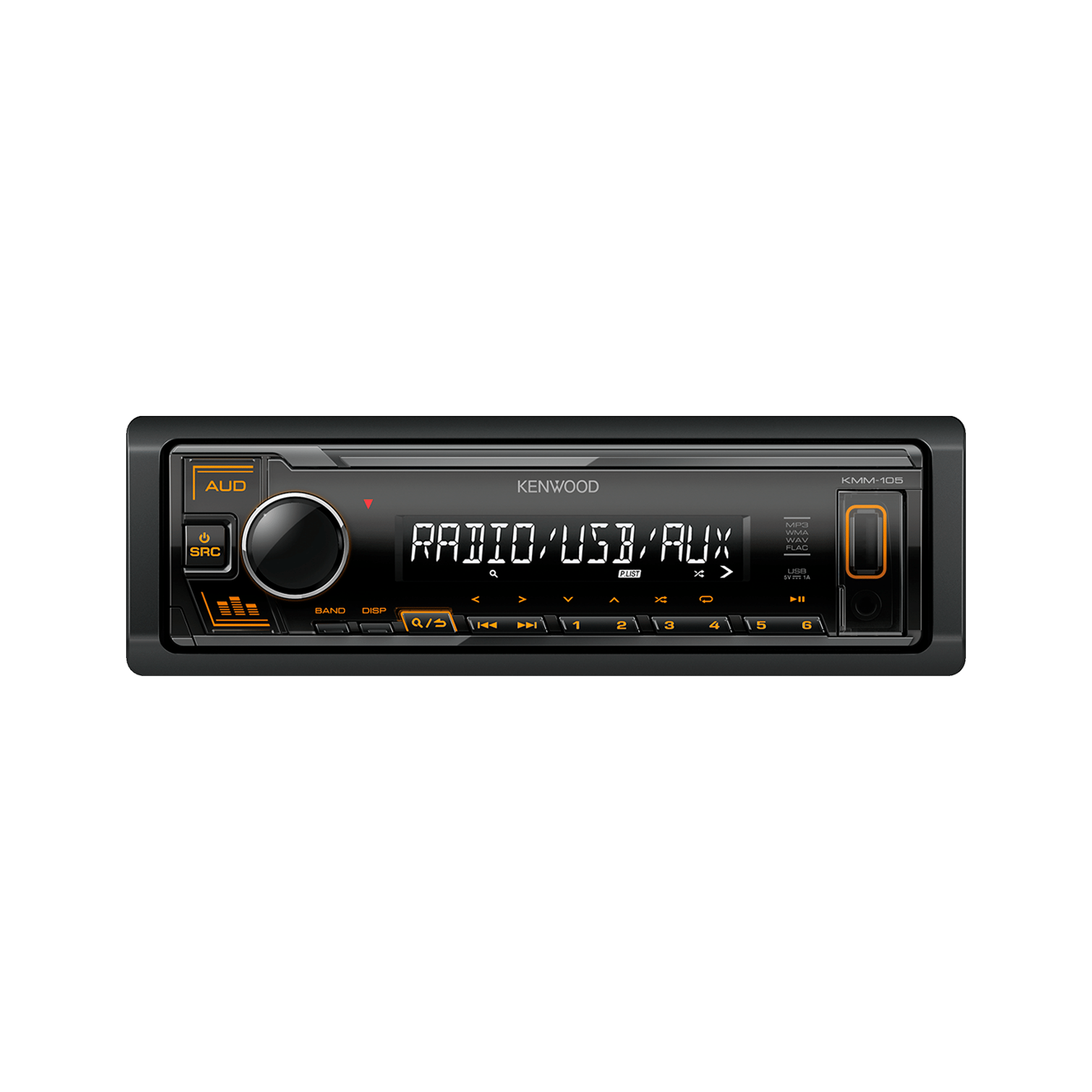 Автомобільне радіо KENWOOD KMM-105AY з USB Автомобільне радіо KENWOOD KMM-105AY KEN0001 з USB