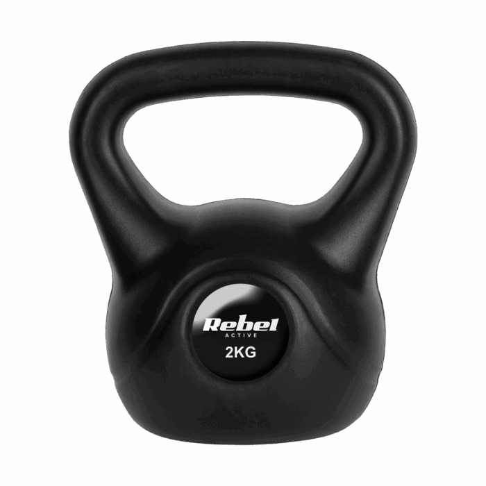Гіря бітумінозна 2 кг Rebel RBA-2311 ACTIVE - Зображення 2