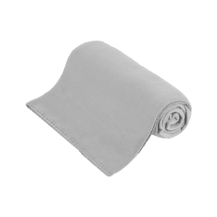 Флісова ковдра Teesa TSA8900-1 130x150 см - сіра