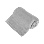 Флісова ковдра Teesa TSA8901-1 150x200 см - сіра