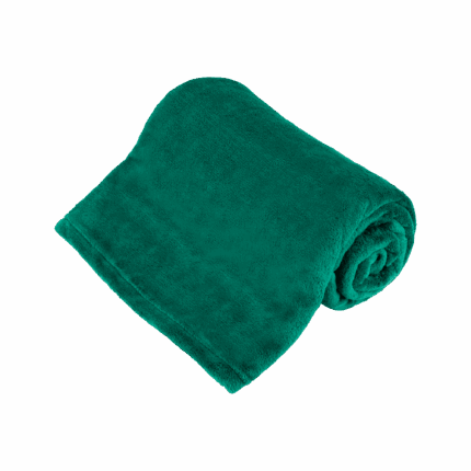 Флісова ковдра Teesa TSA8901-2 150x200 см - зелена