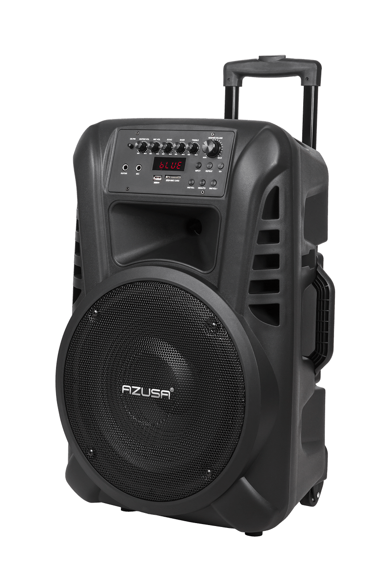 Активна колонка (з 2 бездротовими мікрофонами Активна колонка Azusa MIK0135EU (з 2 бездротовими мікрофонами