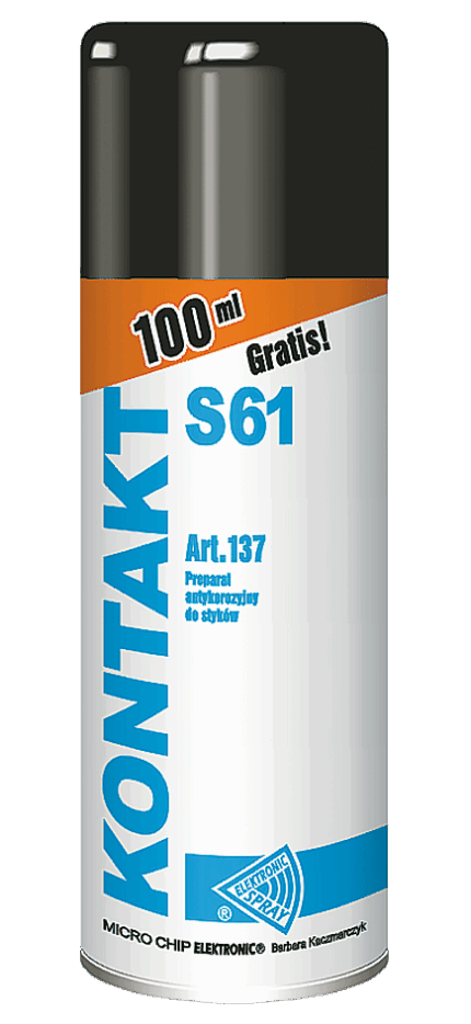 Контакт S61 Micro-chip CHE1493 400 мл. МІКРОЧІП АРТ.137