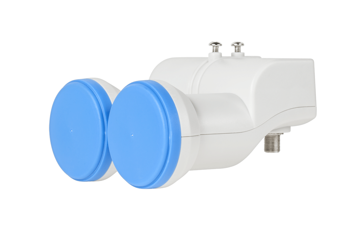 Конвертер Cabletech 0.5dB Gold з подвійним одинарним LNB Конвертер Cabletech URZ0566 0.5dB Gold з подвійним одинарним LNB