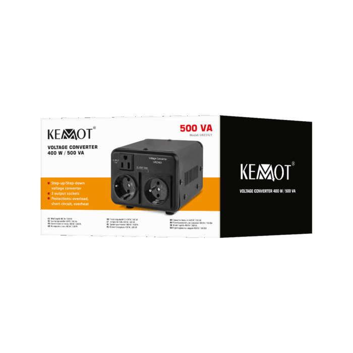 Перетворювач напруги Kemot URZ3421 400 Вт / 500 ВА - Зображення 3