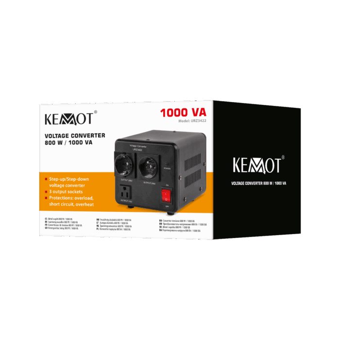 Перетворювач напруги Kemot URZ3422 800 Вт / 1000 ВА - Зображення 3