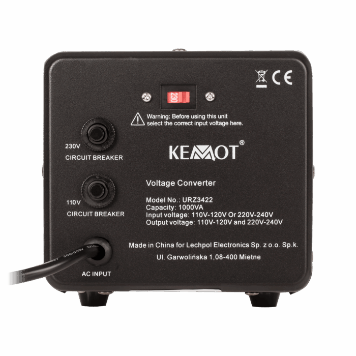 Перетворювач напруги Kemot URZ3422 800 Вт / 1000 ВА - Зображення 2