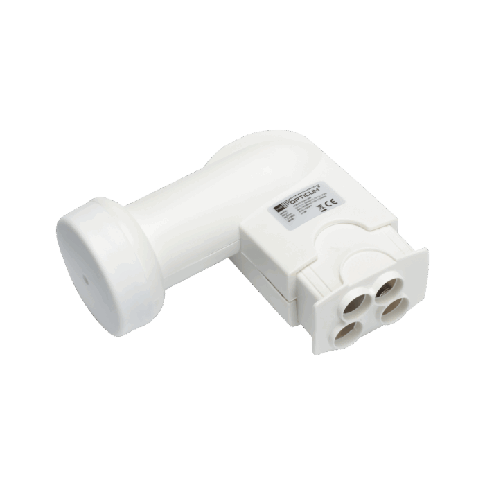 OPTICUM QUAD URZ0627 RED ROBUST перетворювач 0.1 дБ - Зображення 4