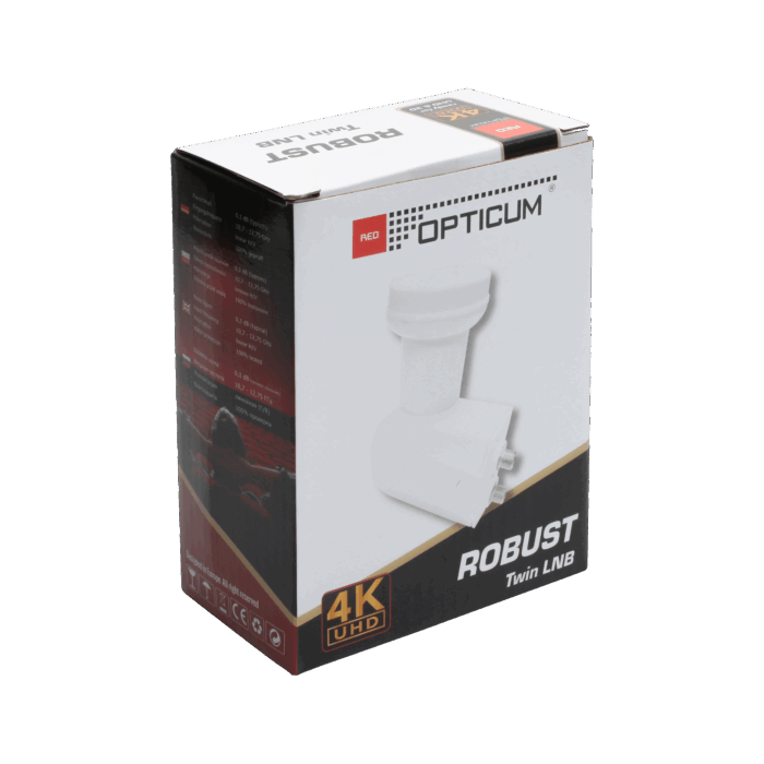 OPTICUM TWIN URZ0626 RED ROBUST перетворювач 0.1 дБ - Зображення 4