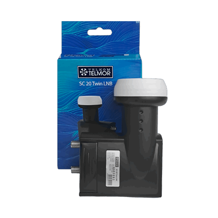Конвертер SC-20 LNB Twin Telkom telmor URZ3950 - Зображення 3