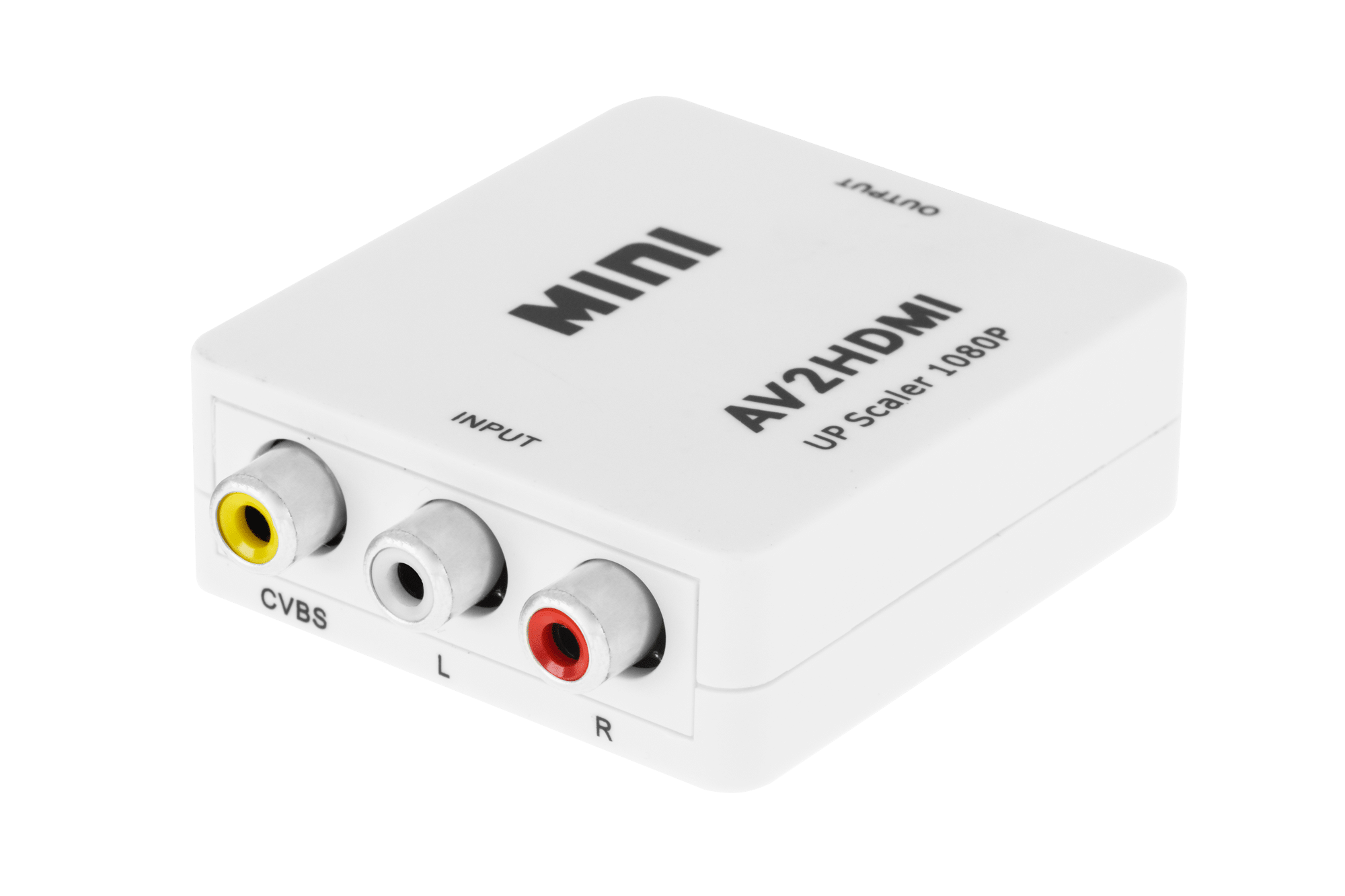 Конвертер сигналу AV роз'єм - CHINCH CVBS + AUDIO - HDMI роз'єм Конвертер сигналу AV роз'єм - Cabletech KOM0983 CHINCH CVBS + AUDIO - HDMI роз'єм