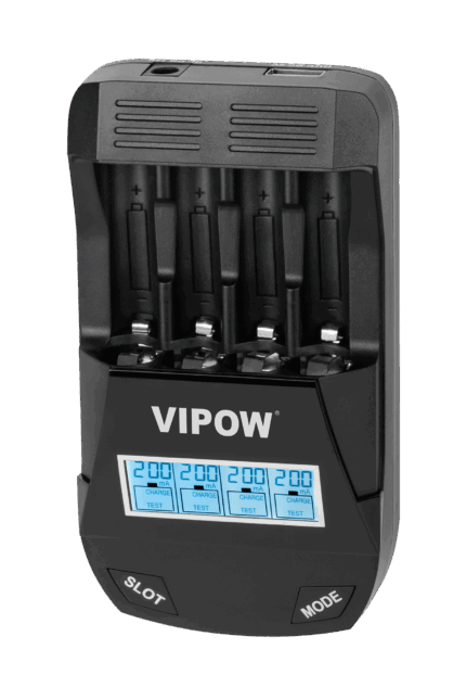 Розумний зарядний Vipow BAT2010 пристрій для акумуляторів