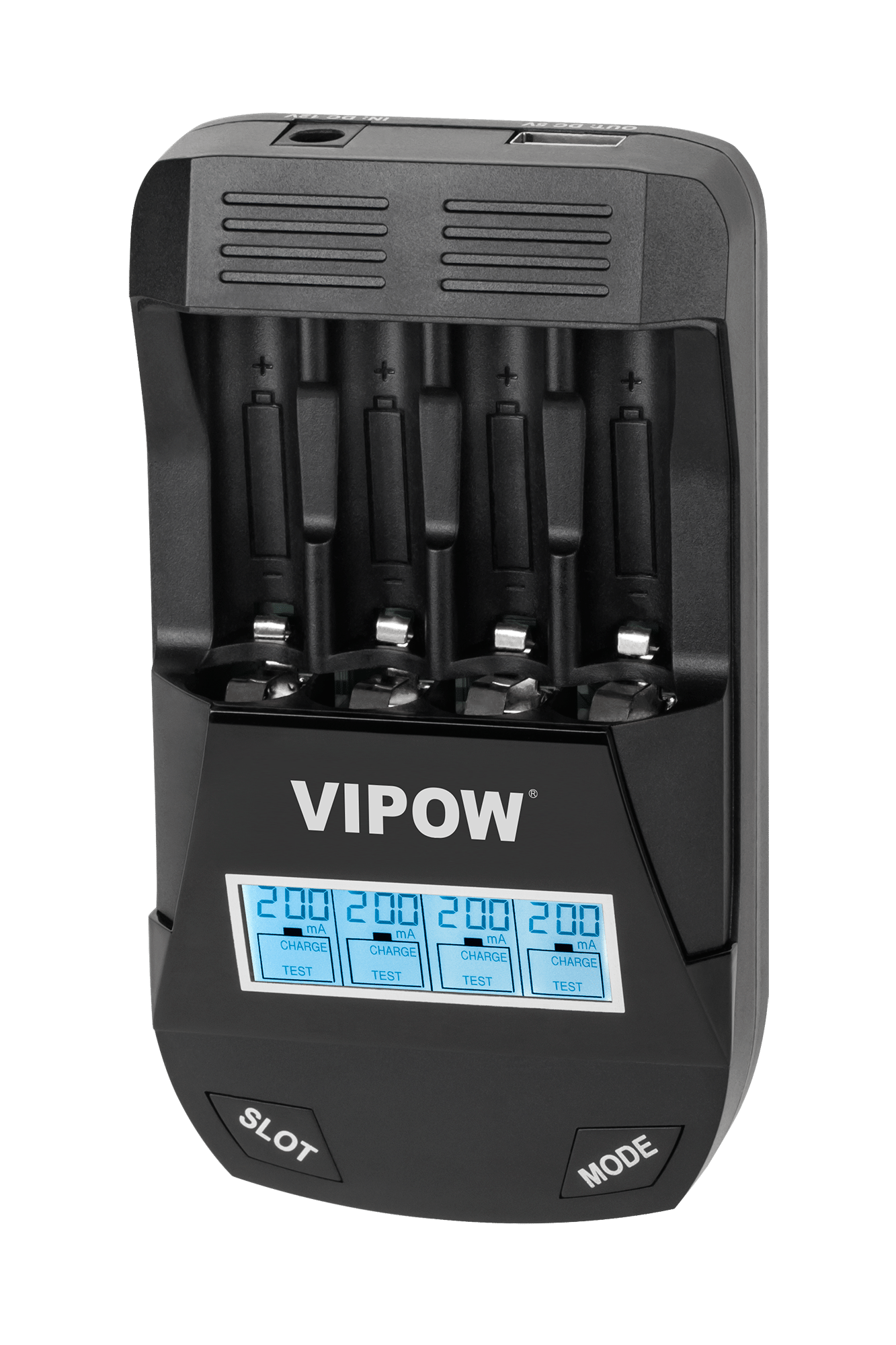 Розумний зарядний пристрій для акумуляторів Розумний зарядний Vipow BAT2010 пристрій для акумуляторів