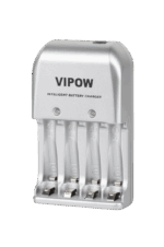 Зарядний пристрій Vipow BAT1142 3-в-1 PFC001 для акумуляторів 4xAA та 4xAAA