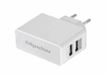 Зарядний пристрій Kruger&Matz 2100mA KM0017-A з двома USB-портами