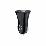 Автомобільний зарядний пристрій 2xUSB GSM0820BL 3000mA