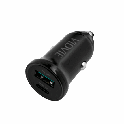 Автомобільний зарядний пристрій 30 Вт USB + USB Type-C GSM1061 з технологіями PowerDelivery та QuickCharge
