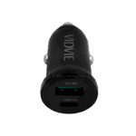 Автомобільний зарядний пристрій 30 Вт USB + USB Type-C GSM1061 з технологіями PowerDelivery та QuickCharge - Зображення 4