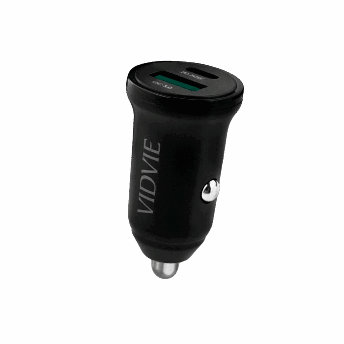 Автомобільний зарядний пристрій 30 Вт USB + USB Type-C GSM1061 з технологіями PowerDelivery та QuickCharge - Зображення 6