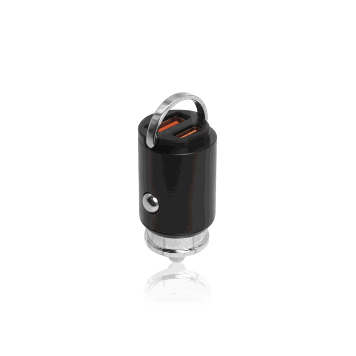 Автомобільний зарядний пристрій 30 Вт ЧОРНИЙ PD3.0+QC4.0 GSM1063 - Зображення 2
