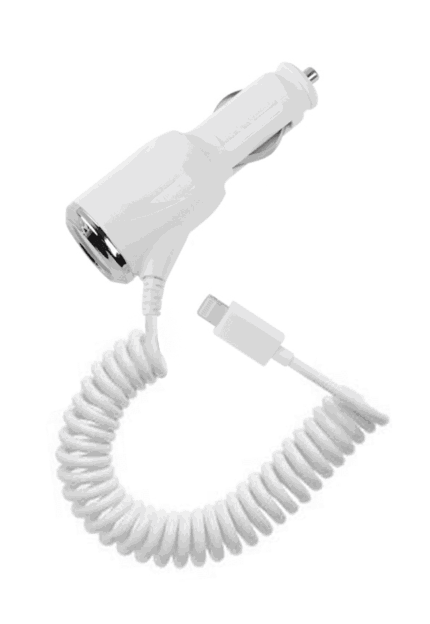 Автомобільний зарядний GSM0812 пристрій для Apple iPhone