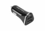 Автомобільний зарядний пристрій Kruger&Matz 2xUSB KM0203B 2400 mA чорний