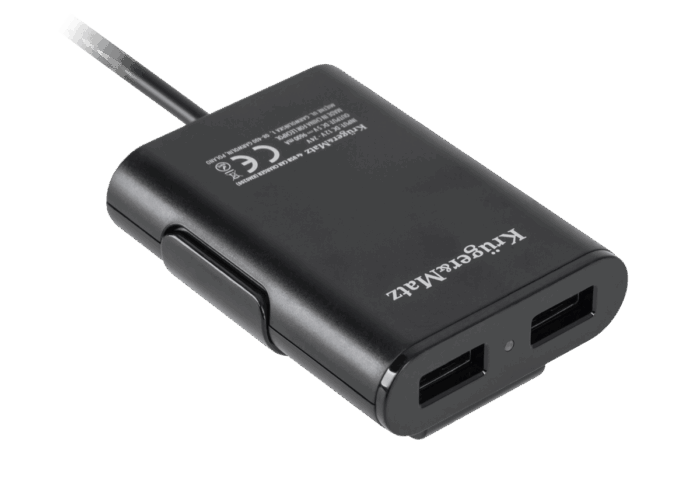 Автомобільний зарядний пристрій Kruger&Matz 4xUSB KM0208 9.6A - Зображення 2