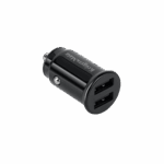 Автомобільний зарядний пристрій з двома USB-портами Krüger&matz KM0013 3100 мА та функцією швидкої зарядки Quick Charge 3.0