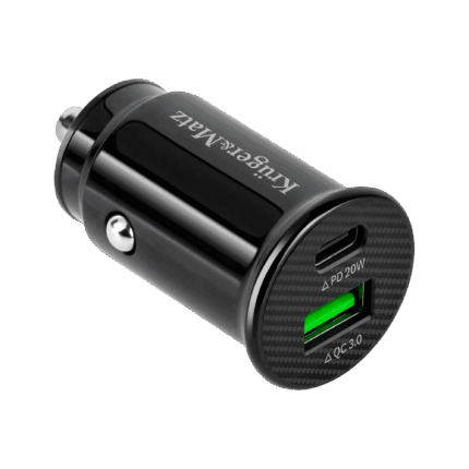 Автомобільний зарядний пристрій з двома USB-портами Krüger&matz KM0870 3100 мА