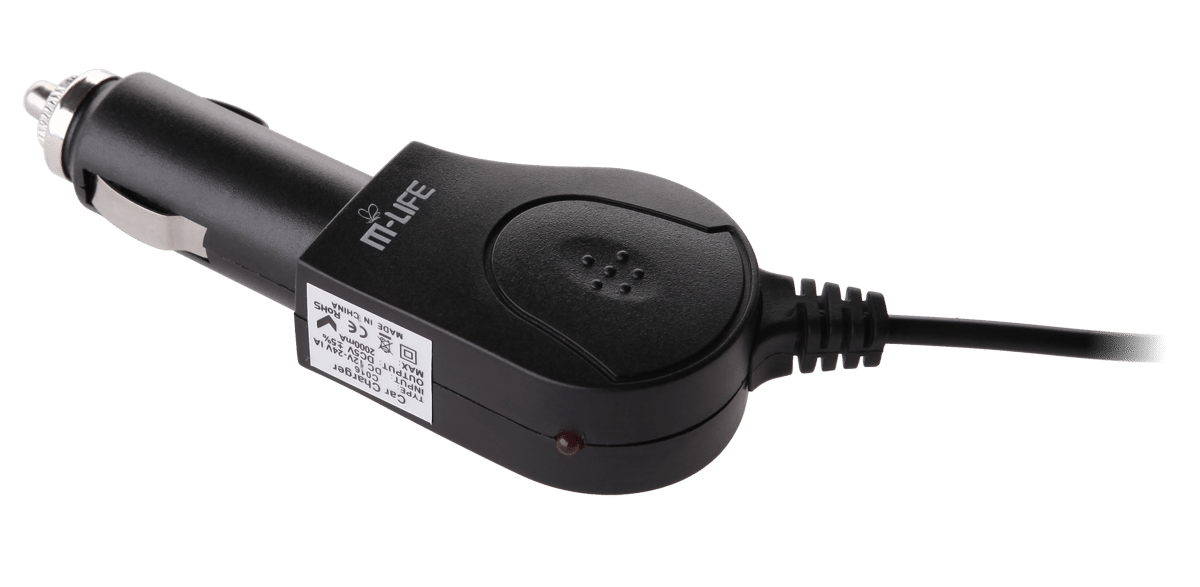 Автомобільний зарядний пристрій M-LIFE mini USB 2000 мА Автомобільний зарядний пристрій M-life ML0319 mini USB 2000 мА
