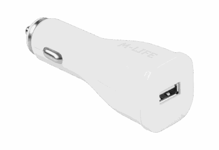 Автомобільний зарядний пристрій M-life ML0980 USB із функцією швидкої зарядки