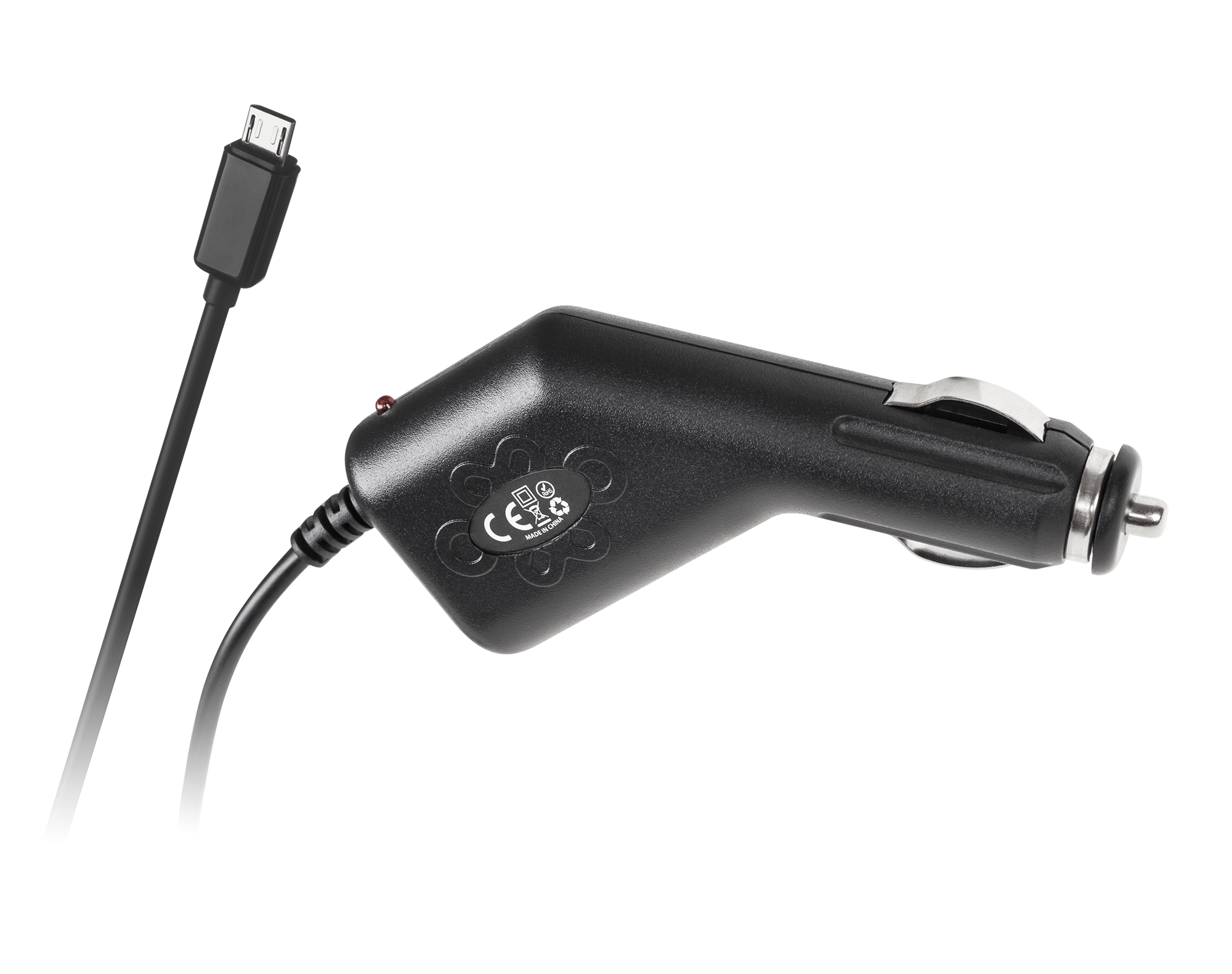Автомобільний зарядний пристрій Quer micro USB 2000 мА Автомобільний зарядний пристрій Quer GSM0987 micro USB 2000 мА