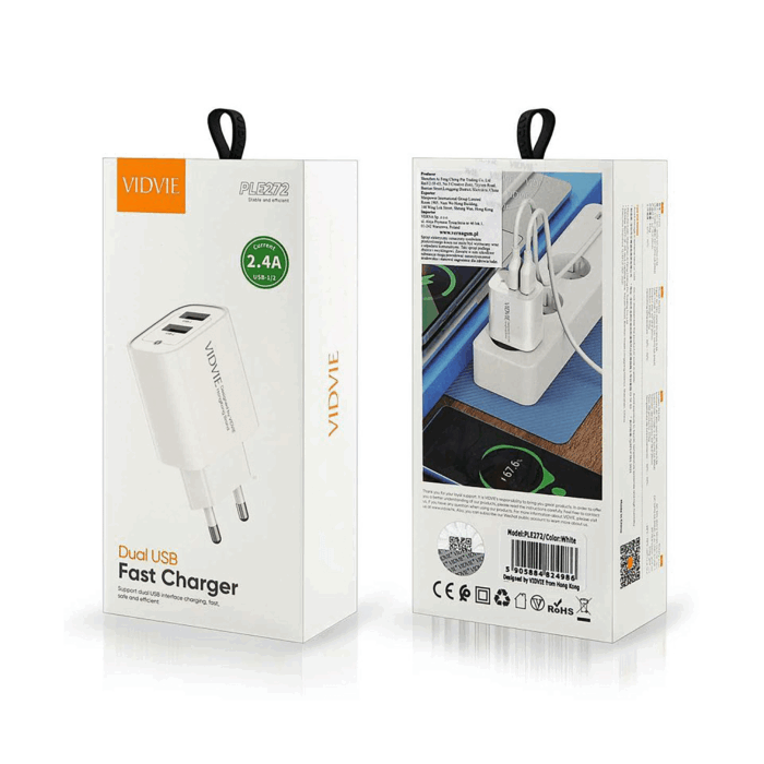2 зарядні GSM1062 пристрої USB 2400 мА - Зображення 5