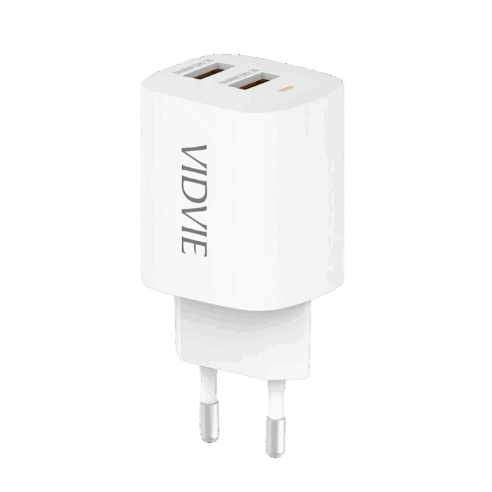 Зарядний пристрій із двома USB-портами GSM1039 2400 мА - Зображення 2